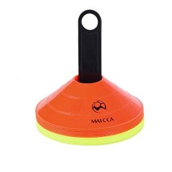 Luyiyan Football Training Equipment Disc Cones Set Of 20 Sports Field Cone Markers