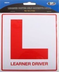 Motoquip Learner Driver Sticker MQ8443
