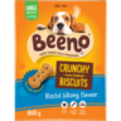 Beeno Blissful Biltong Flavour Large Dog Biscuits 800G