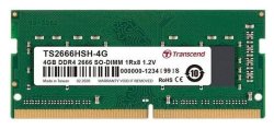 Transcend 4GB DDR4-2666 Notebook So-dimm 1RX8 CL19