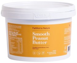 Faithful To Nature Smooth Peanut Butter - 1KG