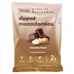 S Macadamias Chocolate Dipped 40G