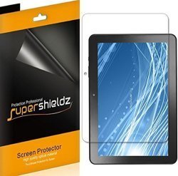 3-PACK Supershieldz For Insignia 10" 10.1" Flex NS-P10A7100 NS-P10A8100 Screen Protector Anti-bubble High Definition Clear Shield + Lifetime Replacements Warranty- Retail Packaging