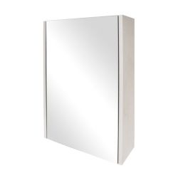 Stylo Bathroom Mirror Cabinet - White