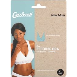 Carriwell Lace Feeding Bra Black Extra Large