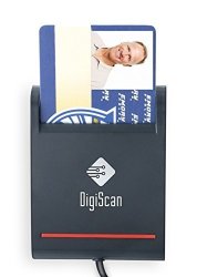 Digiscan Ultra USB Cac Smart Card Reader Dod Compatible