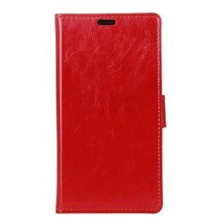 Generic Daily Use Water-proof Wallet Phone Cover For 4031D Color Red