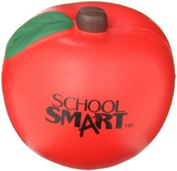 School Smart Apple Shape Stress Ball