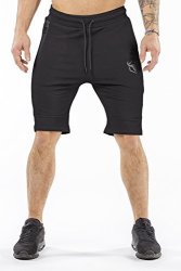 Iron Bull Strength Shorts - Classic Zip Medium Black