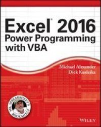 Excel 2016 Power Programming With Vba Paperback
