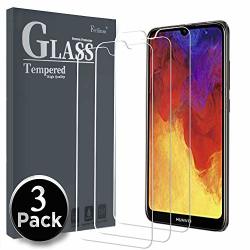 Ferilinso Screen Protector For Huawei Y6 2019 Y6 Pro 2019 Honor 8A 3 Pack Tempered Glass Screen Protector