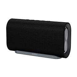 AUKEY Eclipse Bluetooth Speaker With 12-HOUR Playtime Enhanced Bass And Woven Fabric Surface For Iphones Samsung Phones And More