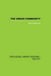 The Urban Community - A World Perspective