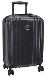 Cellini Compolite 4 Wheel Carry On Trolley Black