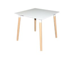 HII Brooklyn Dining Table White