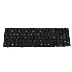 Eathtek Replacement Keyboard Without Frame For Hp Probook 4540S 4545S Series Black Us Layout Compatible Part Number NSK-CC3SW 701485-001 639396-001 V0611BIES1
