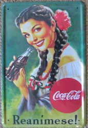 Coca-cola Metal Sign MT10