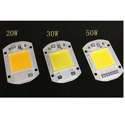 Deals on D1HHGJ 220V LED Floodlight 20W 30W 50W White warm Light Cob Chip  Integrated Smart Ic Driver Lamp Warm Light 20W, Compare Prices & Shop  Online