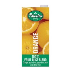Rhodes 100% Orange Fruit Juice Blend 1L