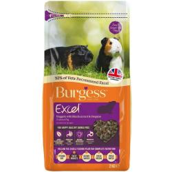 Burgess Excel Guinea Pig Nuggets With Blackcurrant And Oregano 1.5KG