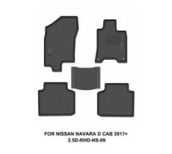 Nissan Navara D Cab 2017+ Black Car Mat
