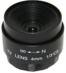 Securnix Lens 4MM Fixed Iris SSE-0412NI