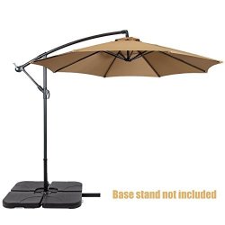 Deals On Koonlert14shop Patio Umbrella Offset 10 Waterproof Polyester Heavy Duty Fabric Outdoor Market Umbrella New Beige 541 Compare Prices Shop Online Pricecheck