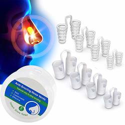 Anti Snoring Solution - Stop Snoring Nose Vents For Travel & Home Sleep Aid - Snore Devices Nasal Dilators Ease Breathing Healthy Sleeping Helper 8PCS