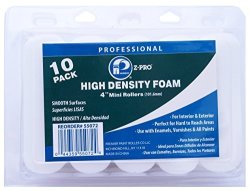 Premier 4" High Density Foam MINI Roller Cover 10 Pack 55072