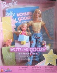 Barbie And Kelly Mother Goose Storytime Doll & Book Gift Set Toys"r"us Exclusive 2002