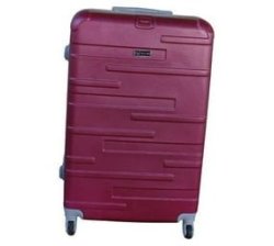 1 Piece Mooistar 30 Inch Travel Luggage Suitcase Bag - Maroon