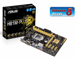 Asus H81m-plus All-in-one Lga1150 Intel H81 Chipset 2x Dual Channel Ddr3-1600