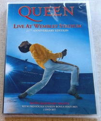Queen Live At Wembley Stadium 2 Dvd 25 Year Anniversary Edition