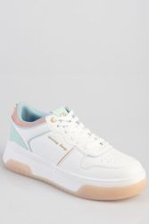 Sissy Boy : Pastel Pride White Sneaker With Multi Pastel Colours