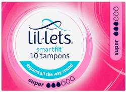 Lil-Lets Smartfit Tampons Super 10'S