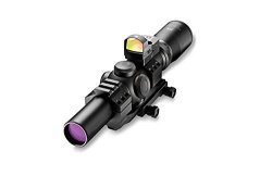 Burris 200437-ff Mtac 1-4x24 Scope With Fastfire Black