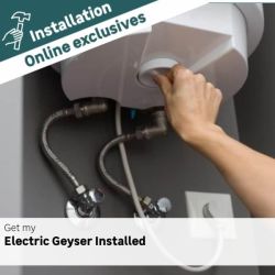 Electrical Voucher - Geyser Installation