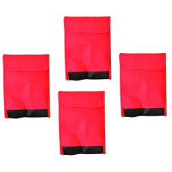 Lunch Bag - 18CM X 23CM - Red - Pack Of 2