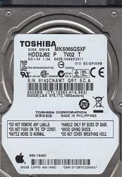 MK5065GSXF HDD2J62 P TV02 T 東芝 500GB SATA 2.5 ハードドライブ-