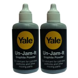 Lock Lubricant Un-jam-it Dry Duo Pack Yale YDY21402-2