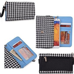 Phone Wallet Cell Phone Holder With Wrist Strap For Straight Talk Huawei Raven