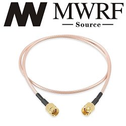 2 Pcs Mwrf Source 12" Sma Male To Sma Male RG316 Cable