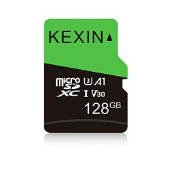 Kexin 128GB Micro Sd Card Class 10 Ultra Microsdxc Uhs-i Memory Card C10 U3 V30 A1 1 Pack Micro Sd Card