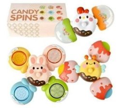 Pop It Fidget Suction Cup Spinner - Candy Spinner
