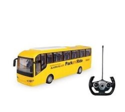 R c City Commute Tourist Bus 4 Channel 2.4 Ghz Radio Controlled High Speed Bus Car Toy For Kids - Yellow