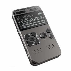 Kyl Voice Recorder 8GB Voice Activated Recorder Sound Recorder Built In Ultra Sensitive Microphones And MP3 Player Digital Voice Recorder For Lectures And Meetings