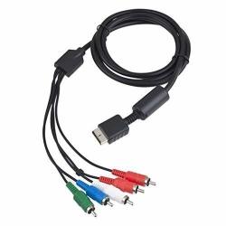 HD Component Av Video Audio 5 Rca Cable Cord For Sony Playstation 2 3 PS2 PS3