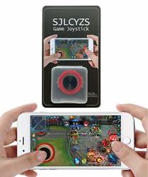 Sjlcyzs Mobile Gaming Joystick Touch Screen Joypad Game Controller For Ios Android Red