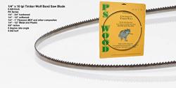 Ps Wood Timber Wolf 125 X 1 4 X 10 Tpi Band Saw Blade