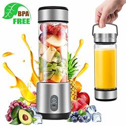 Portable Blender, G-TING Personal Smoothies Blender Cordless a